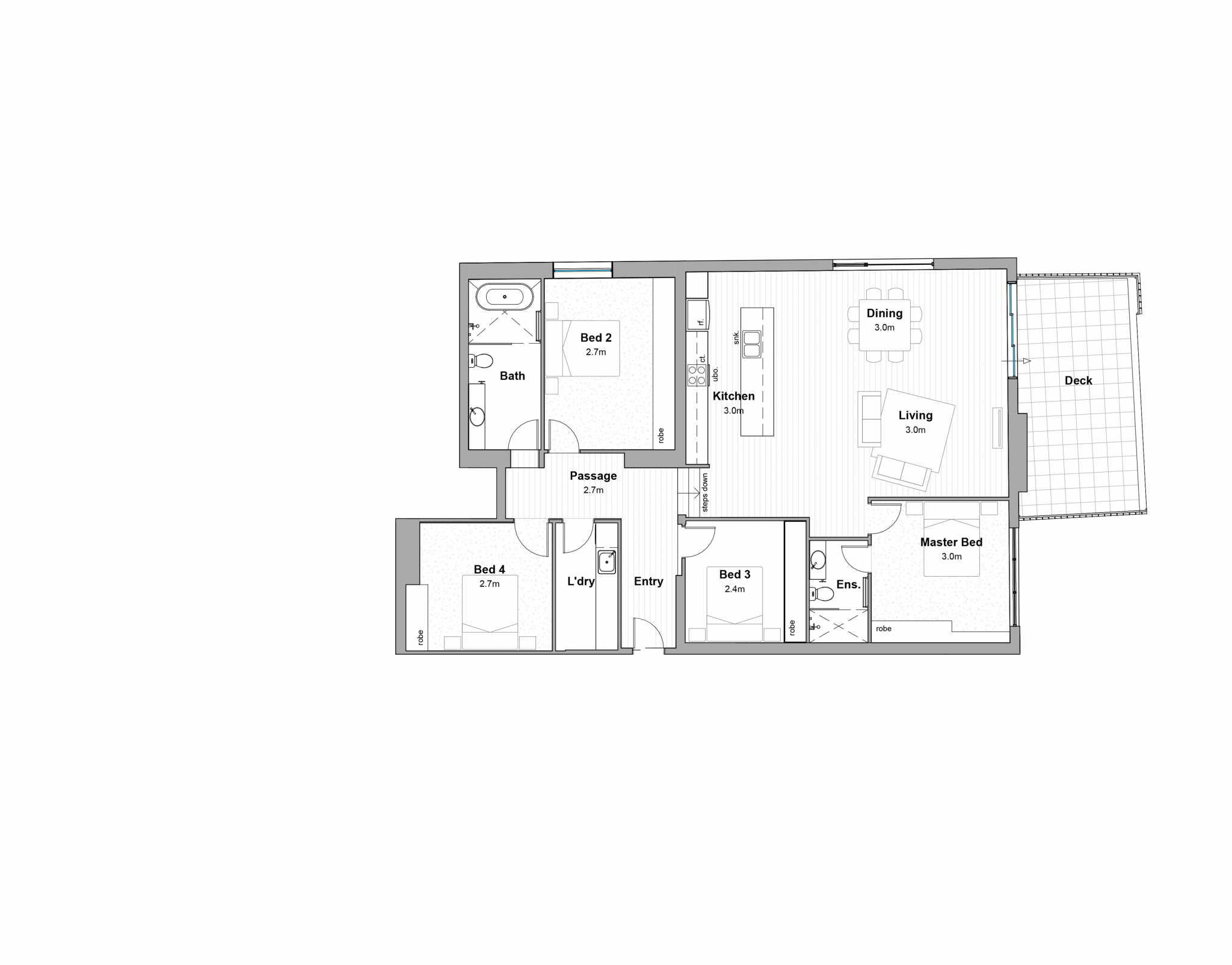 Apartment 3 Floorplan